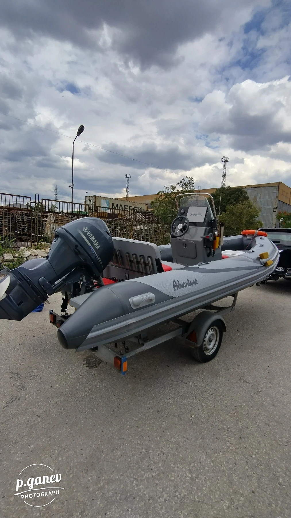 Надуваема лодка Adventure 550 Rib Yamaha 70k.c - изображение 4