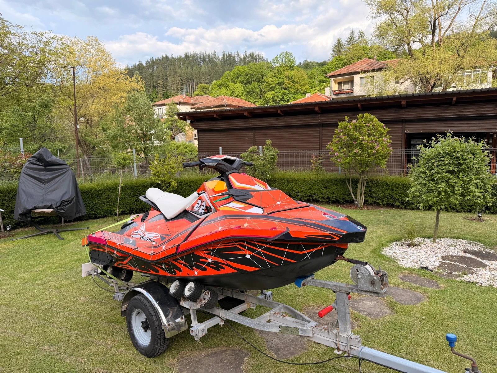 Джет Bombardier Sea Doo Spark 2up, снимка 3 - Воден транспорт - 54856839