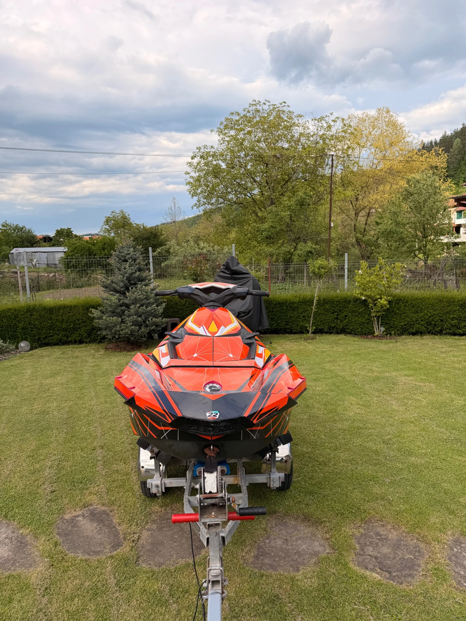 Джет Bombardier Sea Doo Spark 2up, снимка 2 - Воден транспорт - 54856839