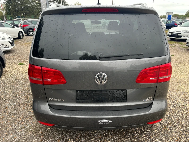 VW Touran 2011+ ФЕЙС+ ЛЕД+ 6ск+ С.ИСТОРИЯ+ ПЕЧКА, снимка 5 - Автомобили и джипове - 47405519