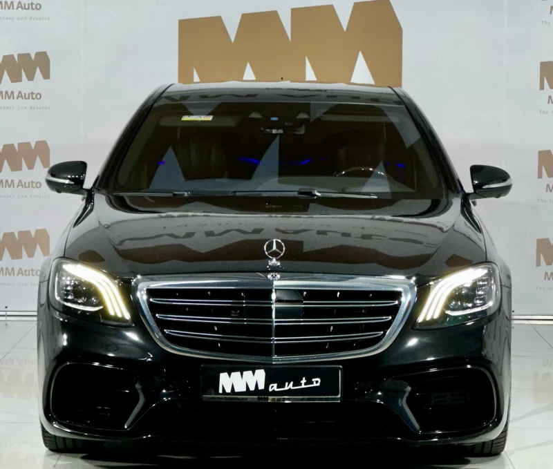 Mercedes-Benz S 560 S63 AMG Optic* L* 4Matic* Pano* TV* HuD, снимка 4 - Автомобили и джипове - 51297327