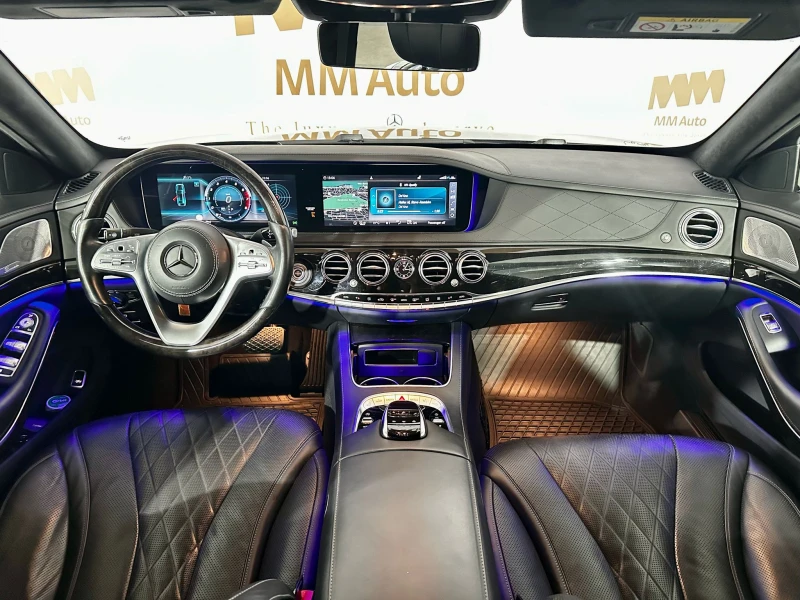 Mercedes-Benz S 560 S63 AMG Optic* L* 4Matic* Pano* TV* HuD, снимка 8 - Автомобили и джипове - 51297327