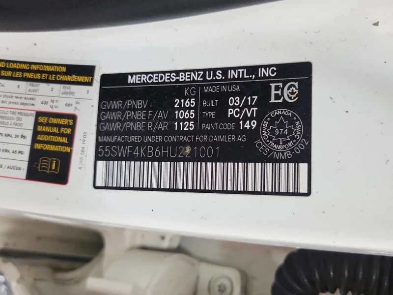 Mercedes-Benz C 300 CARFAX, снимка 16 - Автомобили и джипове - 53090021