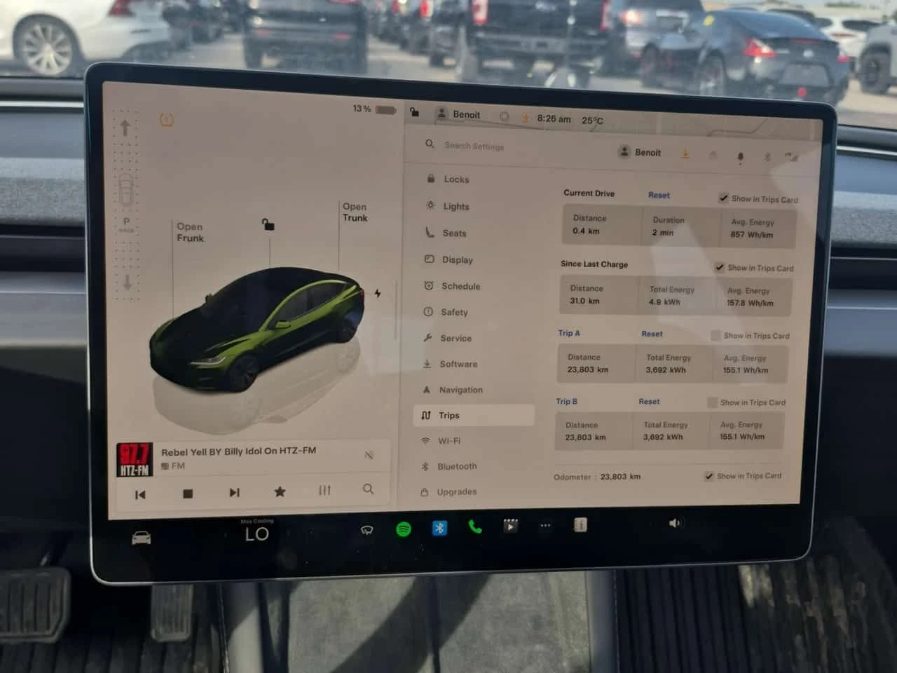 Tesla Model 3  PREMIUM| PANO| ОБДУХВАНЕ| 2 KЛЮЧА| , снимка 10 - Автомобили и джипове - 54868657