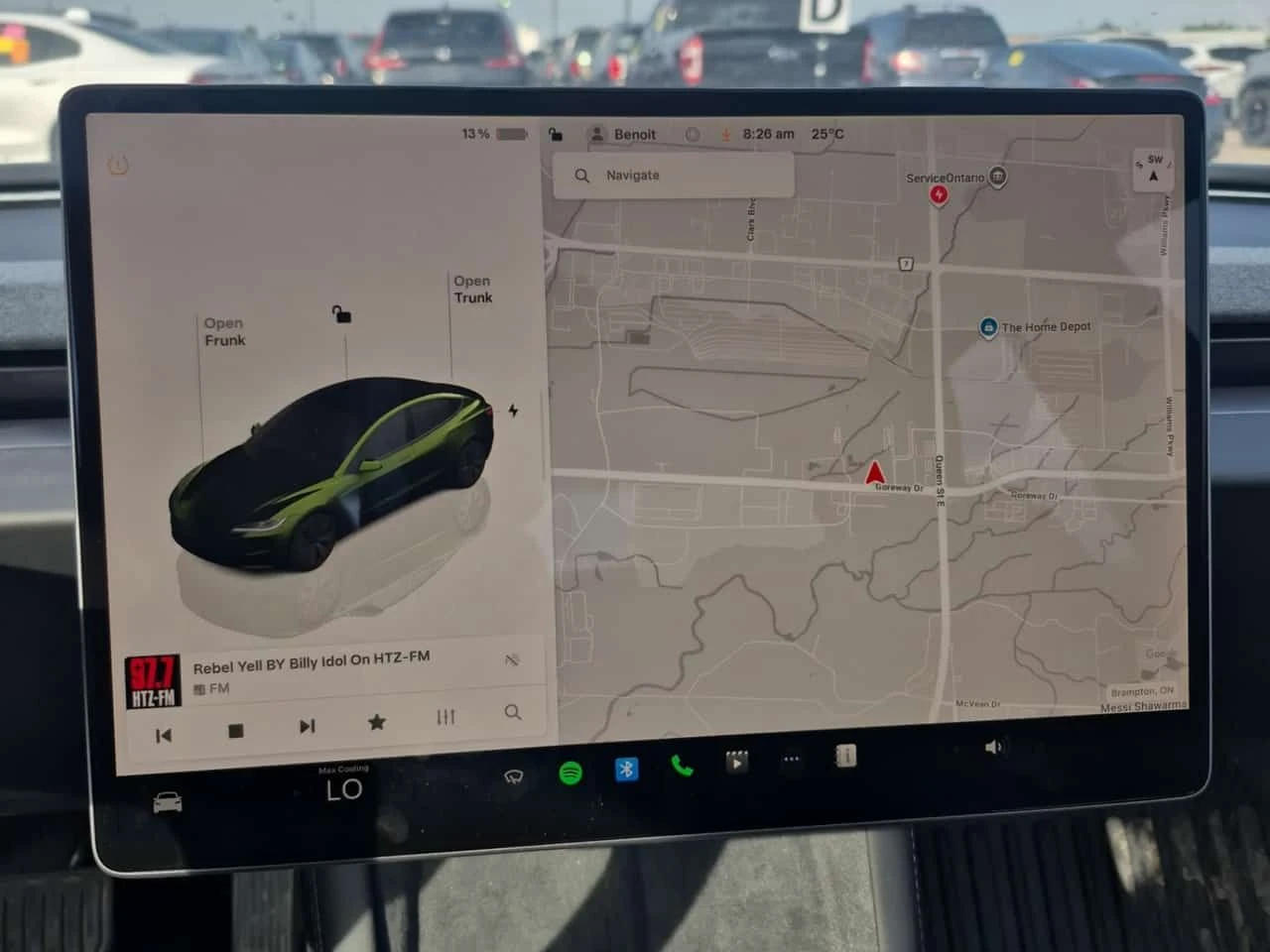 Tesla Model 3  PREMIUM| PANO| ОБДУХВАНЕ| 2 KЛЮЧА| , снимка 11 - Автомобили и джипове - 54868657