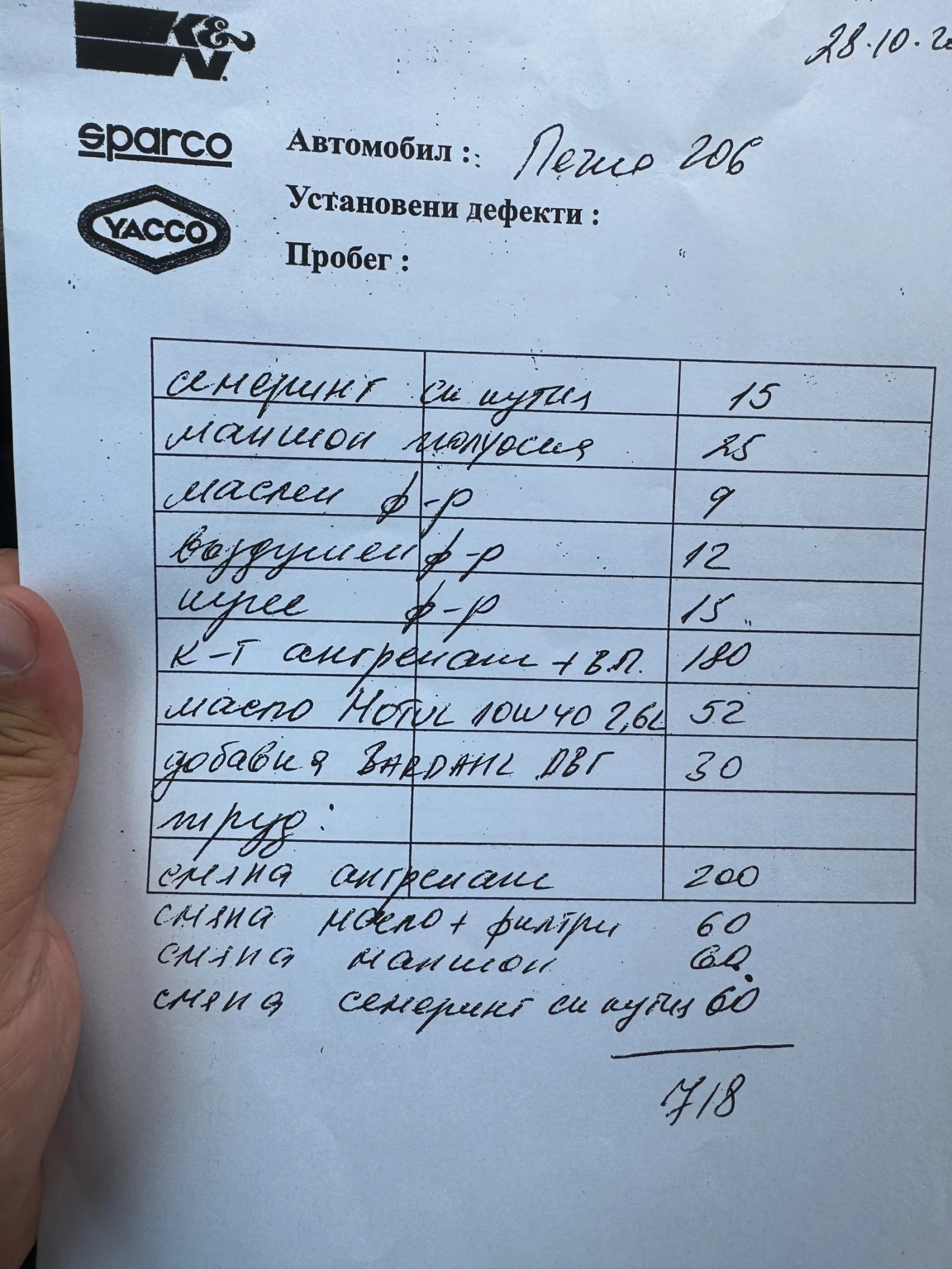 Peugeot 206 1.4 i, снимка 13 - Автомобили и джипове - 55266091