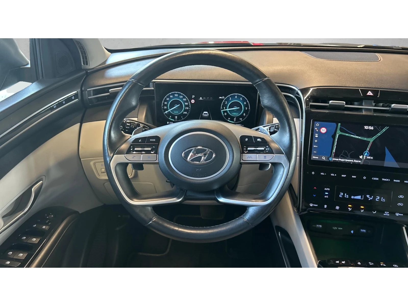Hyundai Tucson 1.6T HEV HTRAC Premium , Месечна вноска от 335  , снимка 9 - Автомобили и джипове - 55796172