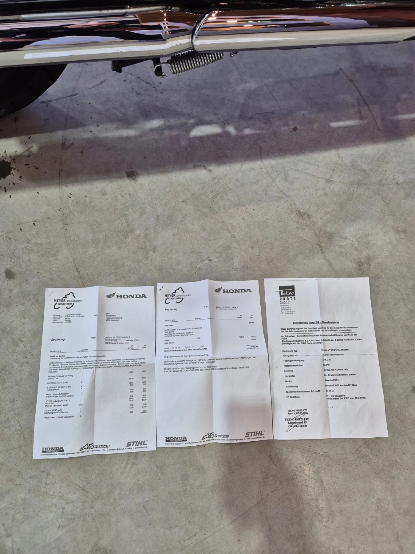 Honda Shadow VT750 C2 Категория А2!!! Нов внос ШВЕЙЦАРИЯ! ТОП!, снимка 15 - Мотоциклети и мототехника - 54113669