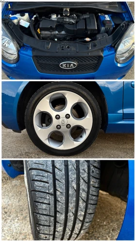 Kia Picanto 1.1i Спорт пакет* 4 цилиндъра* Климатик*  66 000км - 5650 лв. / 2888.80 € - 68998186 15