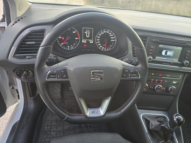 Seat Leon 2.0TDI/FR/LED/НАПЪЛНО ОБСЛУЖЕН, снимка 9 - Автомобили и джипове - 52816087