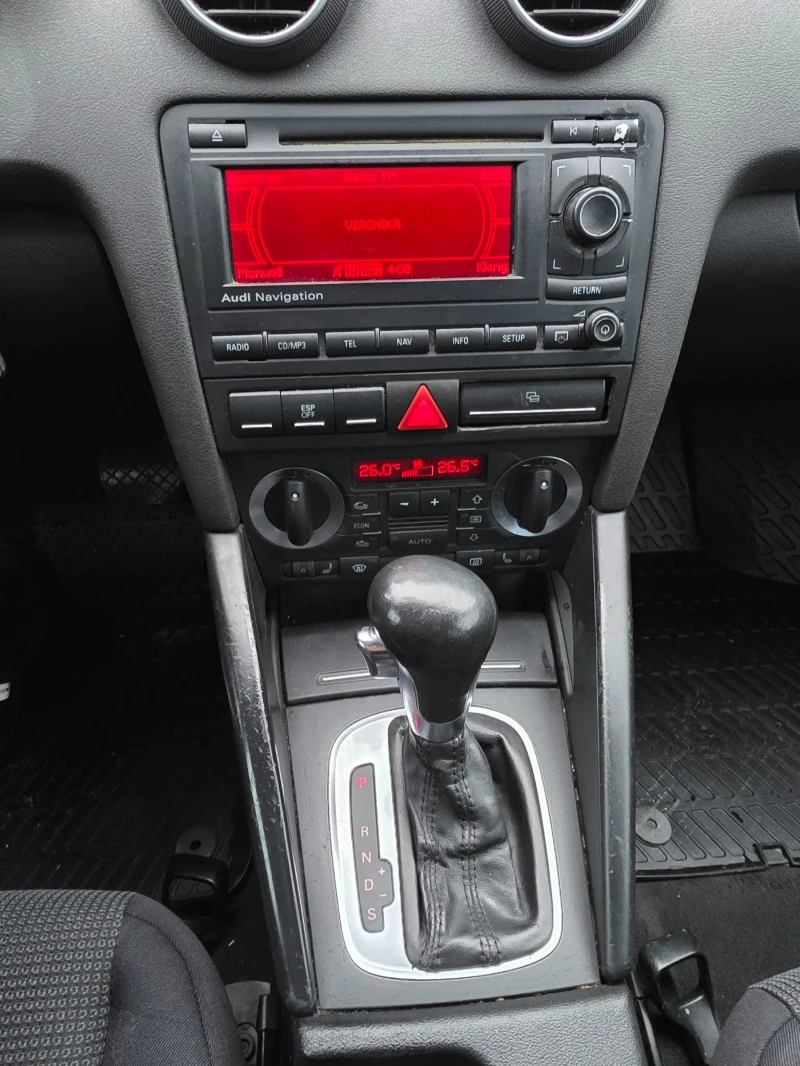 Audi A3 1.9tdi 105ps Avtomat, снимка 9 - Автомобили и джипове - 53332432