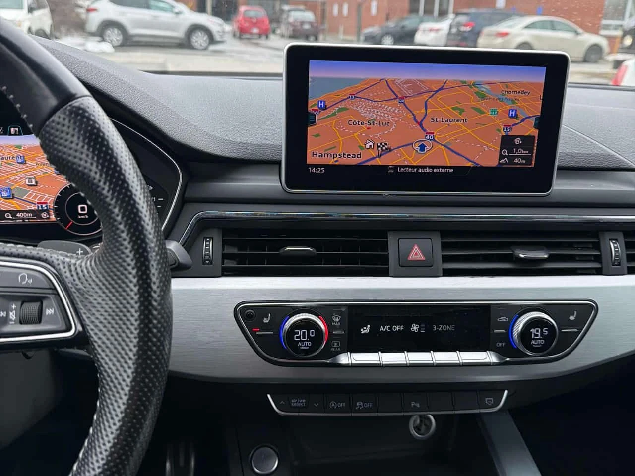 Audi A4  Technik/LED/B&O/360/AMBIENT LIGHTS , снимка 9 - Автомобили и джипове - 54043543