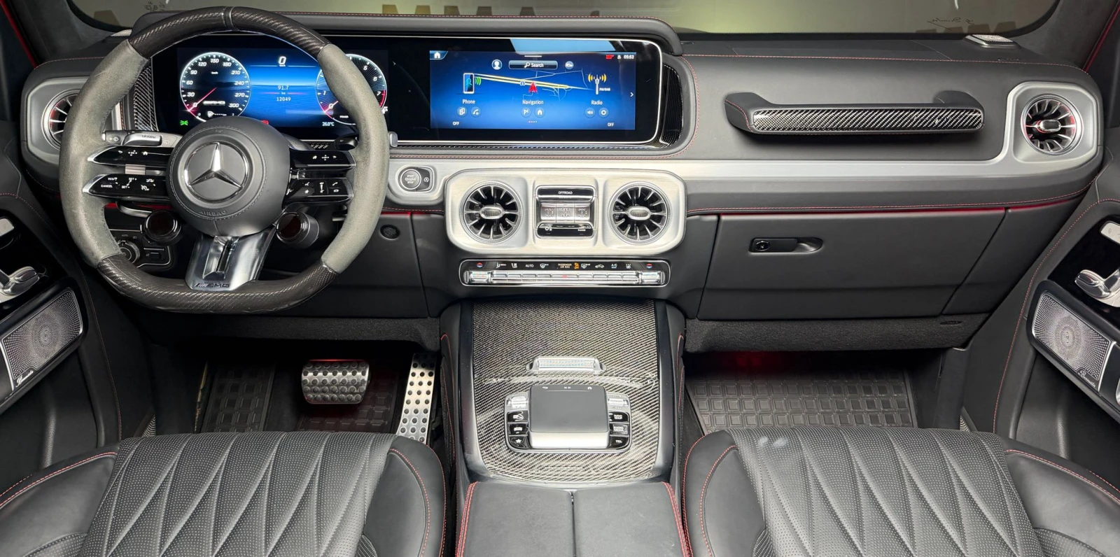 Mercedes-Benz G 63 AMG Off Road Pro* Face* Carbon* ActiveRideControl, снимка 9 - Автомобили и джипове - 55952682