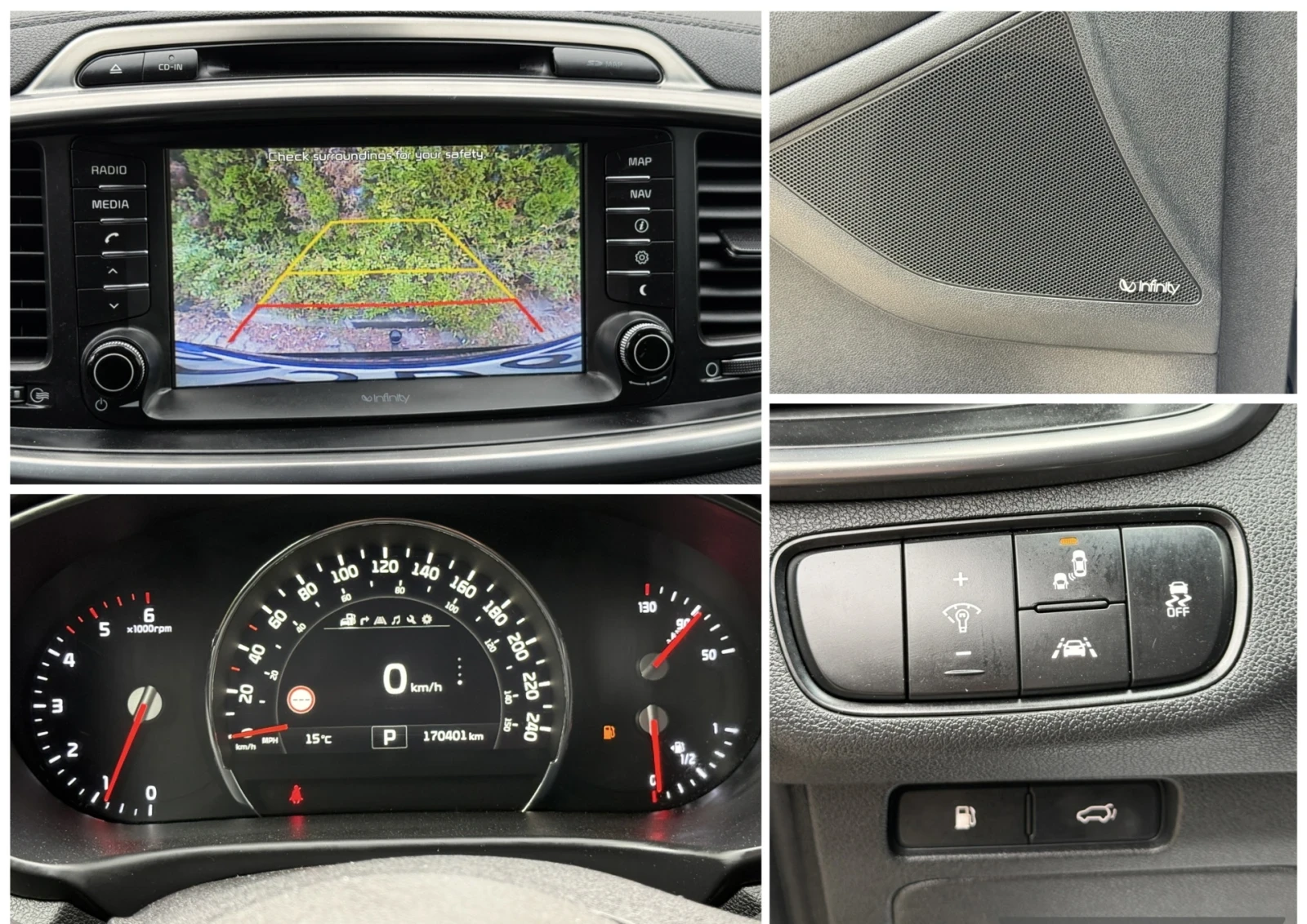 Kia Sorento 2.2 CRDI AWD PLATINUM EDITION ВСИЧКИ ЕКСТРИ, снимка 16 - Автомобили и джипове - 56233594