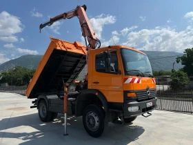Обява за продажба на Mercedes-Benz Atego 1017* 4x4* Тристранен самосвал* Atlas60 ~57 900 лв. - изображение 1