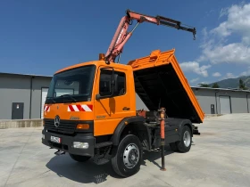 Обява за продажба на Mercedes-Benz Atego 1017* 4x4* Тристранен самосвал* Atlas60 ~57 900 лв. - изображение 1