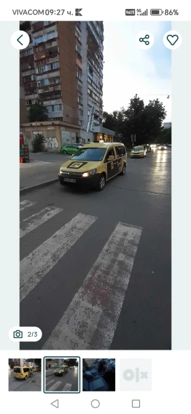 VW Caddy 2.0 метан МАКСИ 6+ 1, снимка 1