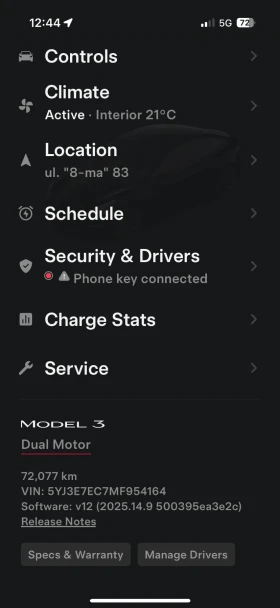 Обява за продажба на Tesla Model 3 Performance 82Kwh ~60 500 лв. - изображение 10