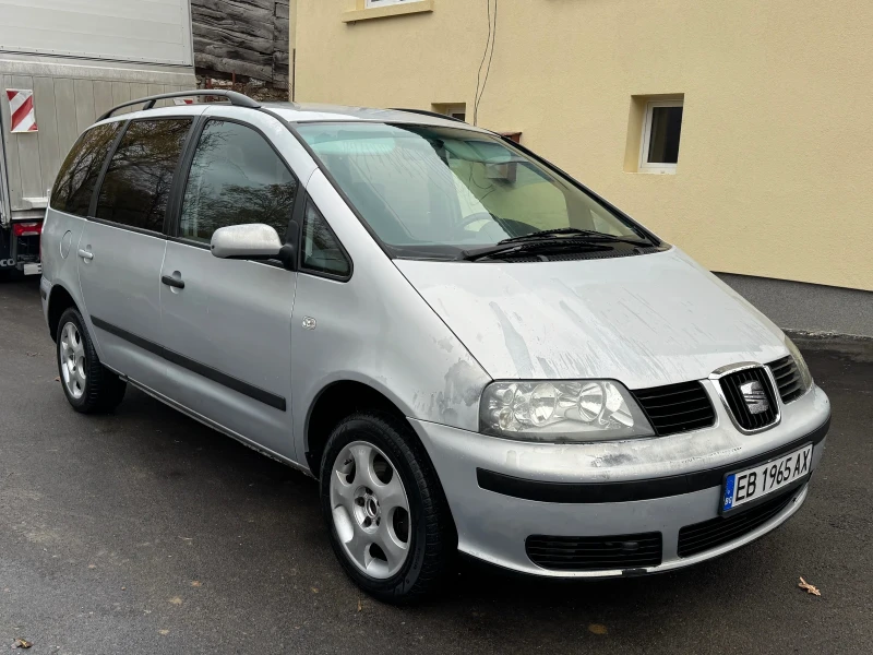 Seat Alhambra 1.9TDI, снимка 1 - Автомобили и джипове - 47928924