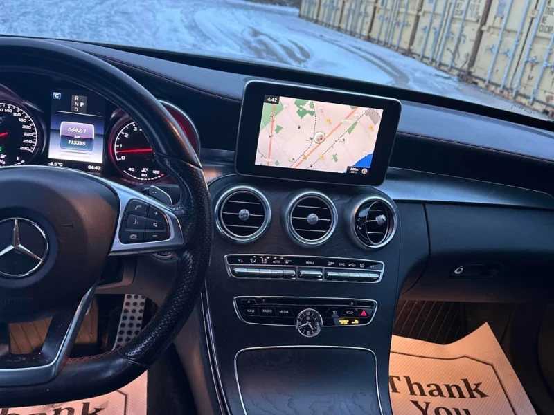 Mercedes-Benz C 43 AMG CARFAX | 360 КАМЕРИ | ПОДГРЕВИ | ШИБЕДАХ | 2 КЛЮЧА, снимка 9 - Автомобили и джипове - 53460756