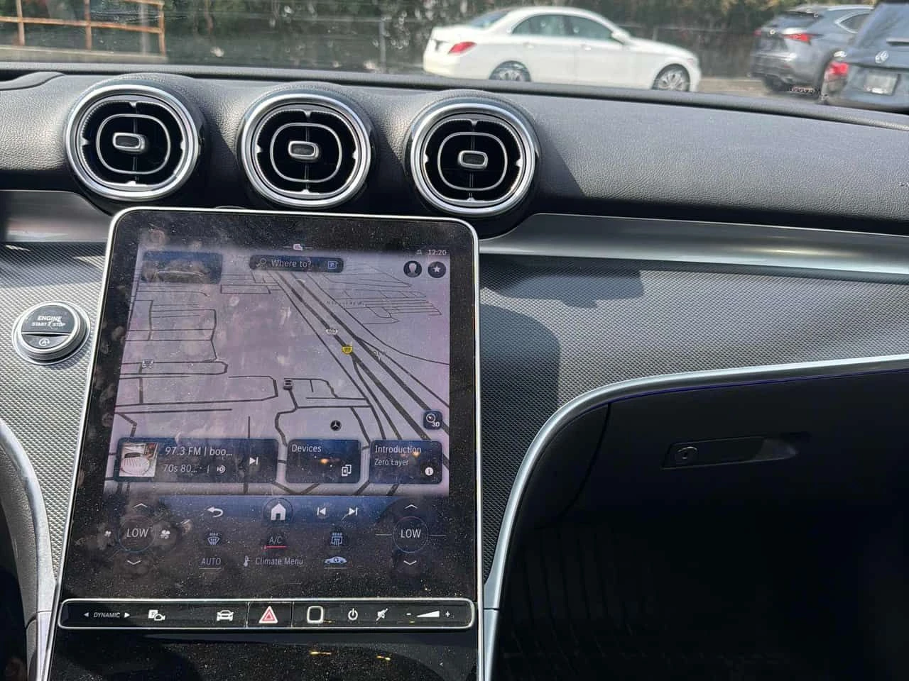 Mercedes-Benz C 300 ПАНОРАМА/HEAD-UP DISPLAY , снимка 12 - Автомобили и джипове - 54092803