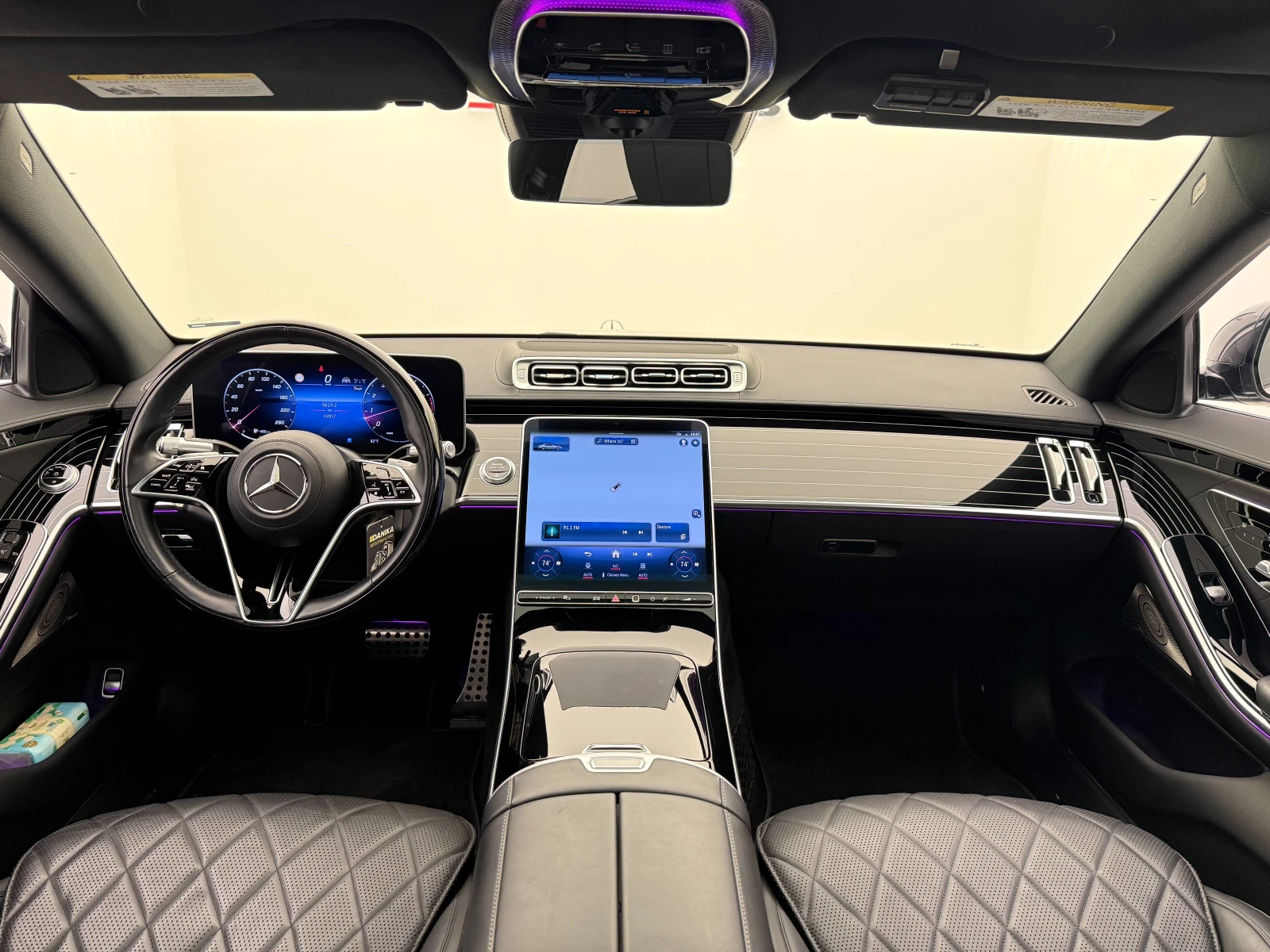 Mercedes-Benz S 580 4MATIC\AMG\Burmester\Long, снимка 12 - Автомобили и джипове - 54930312