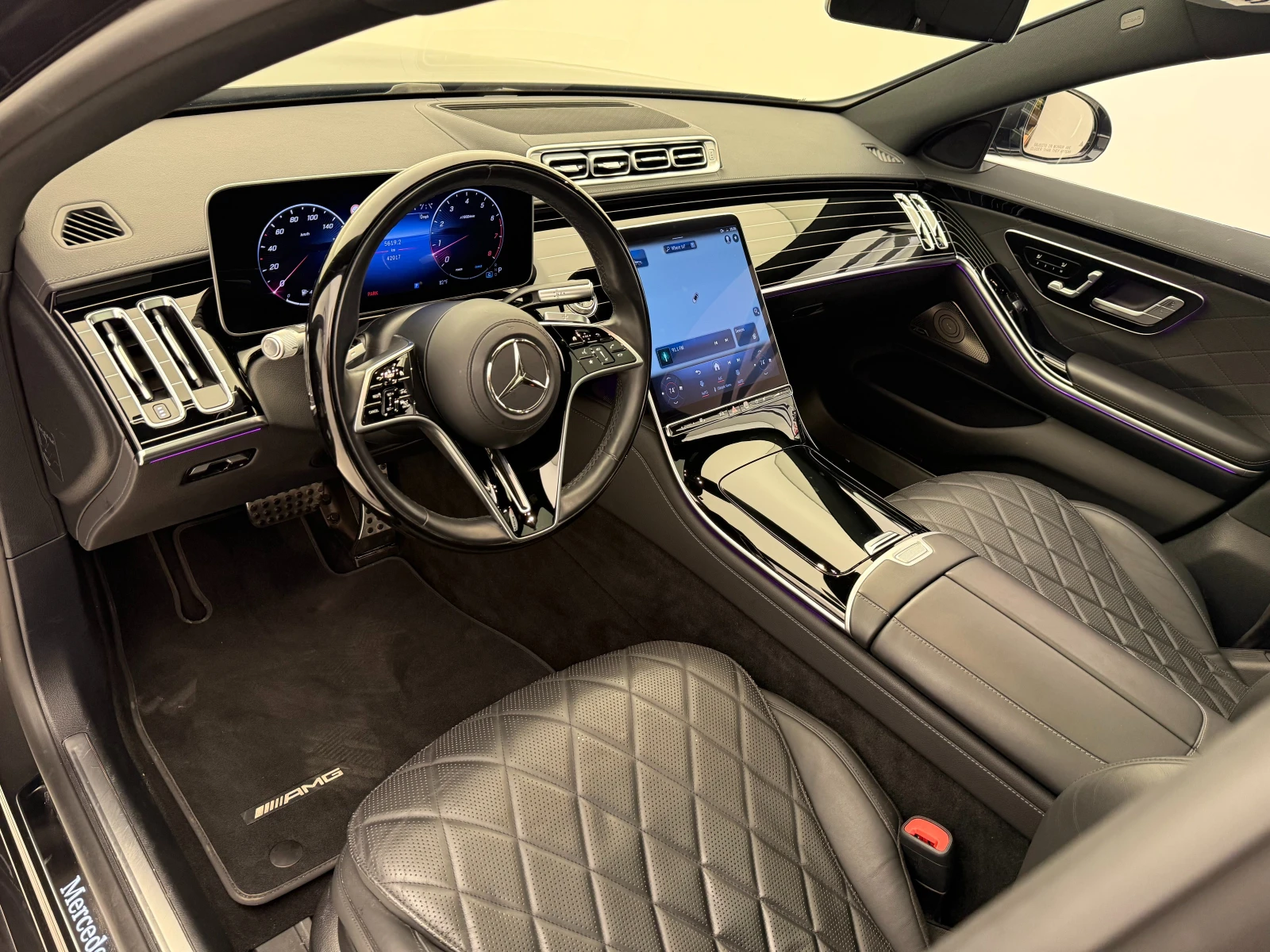 Mercedes-Benz S 580 4MATIC\AMG\Burmester\Long, снимка 10 - Автомобили и джипове - 54930312