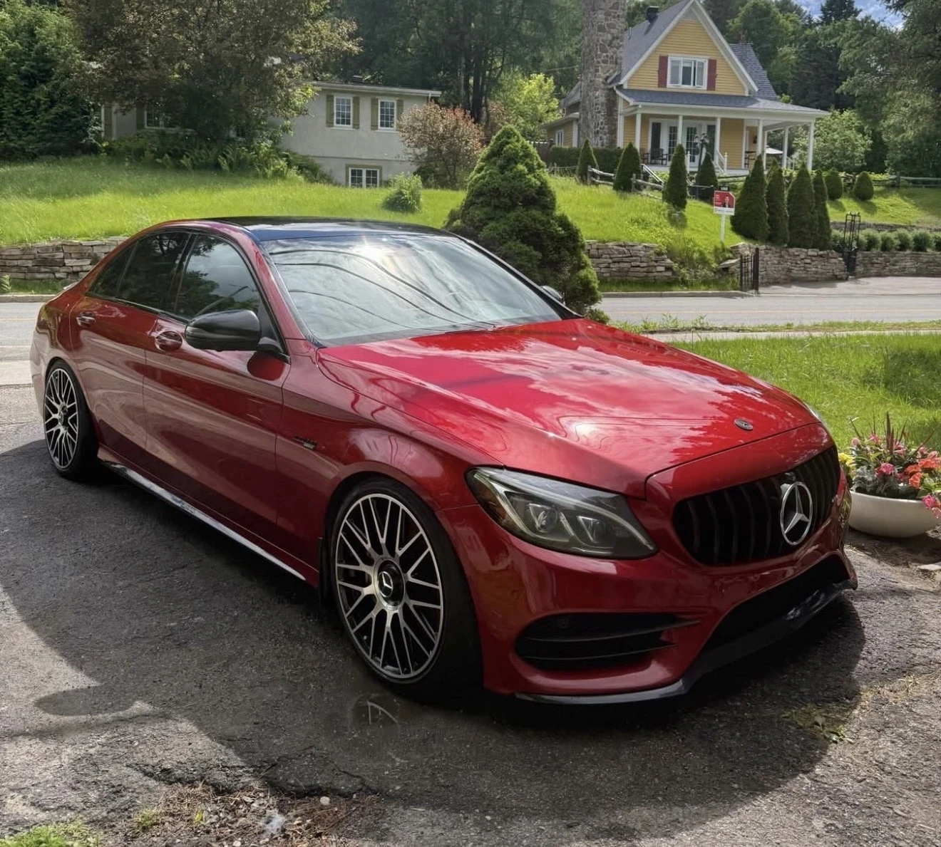 Mercedes-Benz C 43 AMG Designo Night Pack AMG Exhaust 