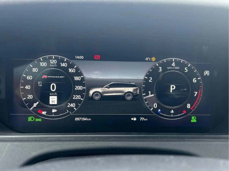 Land Rover Range Rover Velar * P300 R Dynamic SE * CARFAX * ЦЕНА ДО БГ, снимка 8 - Автомобили и джипове - 53249008