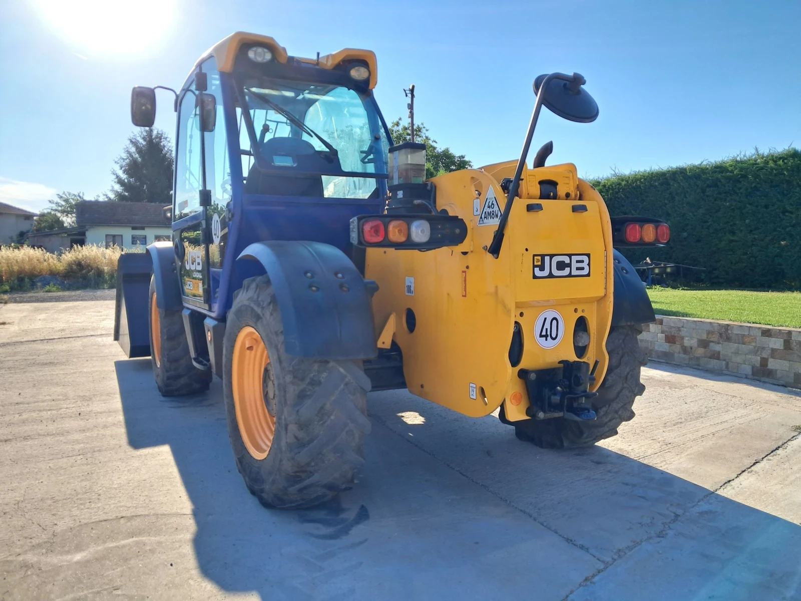 Телескопичен товарач JCB 531-70, снимка 4 - Селскостопанска техника - 54982201