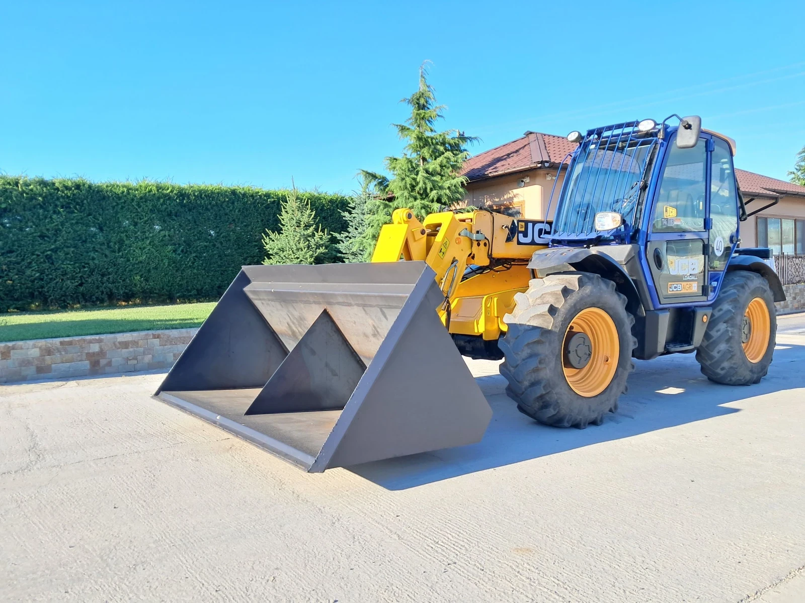 Телескопичен товарач JCB 531-70, снимка 2 - Селскостопанска техника - 54982201