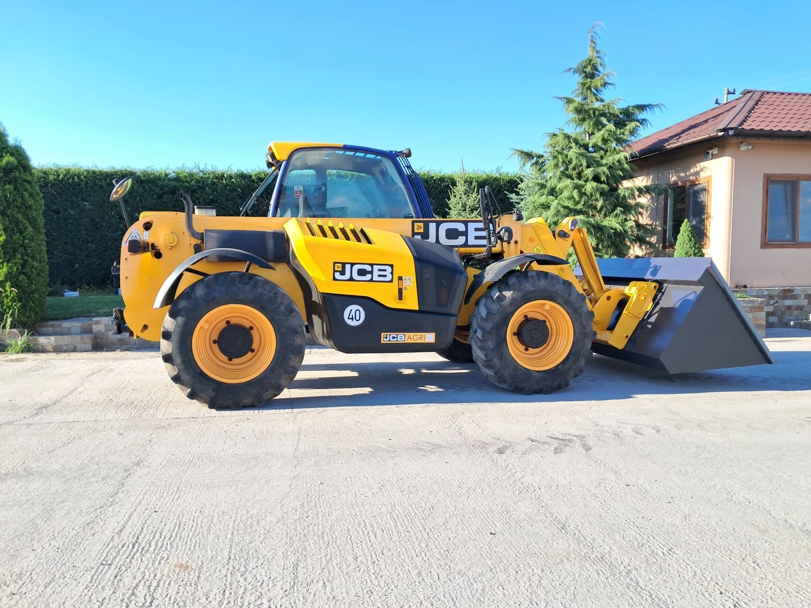 Телескопичен товарач JCB 531-70, снимка 3 - Селскостопанска техника - 54982201