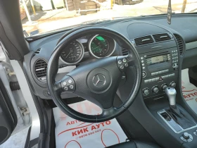 Mercedes-Benz SLK 350AMG-272ks-АВТОМАТ-КОЖА-ПОДГРЕВ-ОБДУХВАНЕ, снимка 15