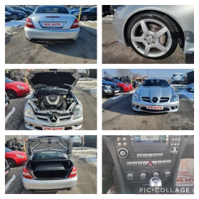 Mercedes-Benz SLK 350AMG-272ks-АВТОМАТ-КОЖА-ПОДГРЕВ-ОБДУХВАНЕ, снимка 17