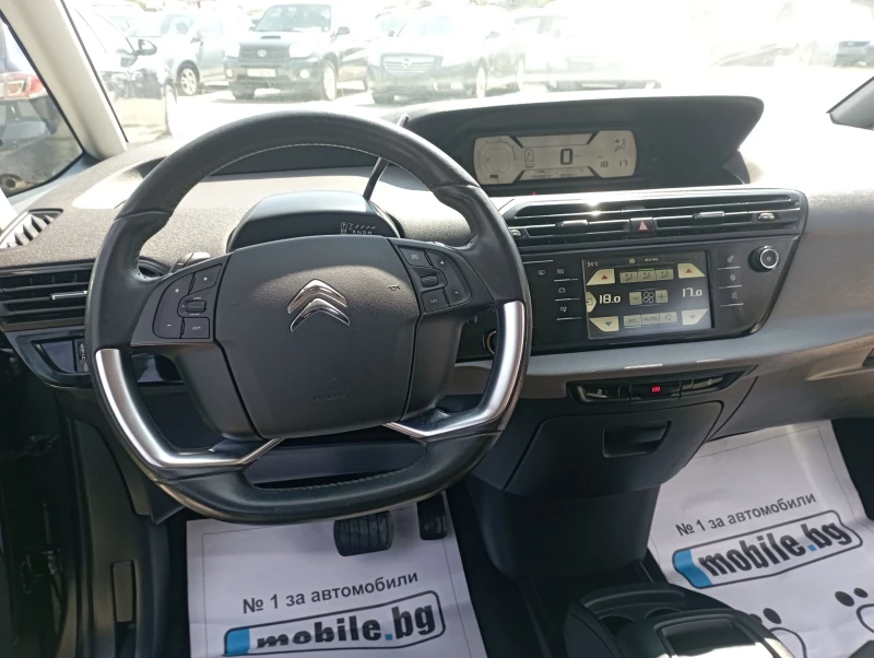 Citroen C4 Picasso 7 места, Пълен автомат, снимка 12 - Автомобили и джипове - 47267065