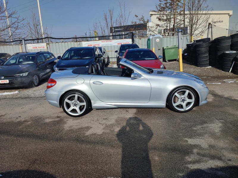 Mercedes-Benz SLK 350AMG-272ks-АВТОМАТ-КОЖА-ПОДГРЕВ-ОБДУХВАНЕ, снимка 12 - Автомобили и джипове - 48497715