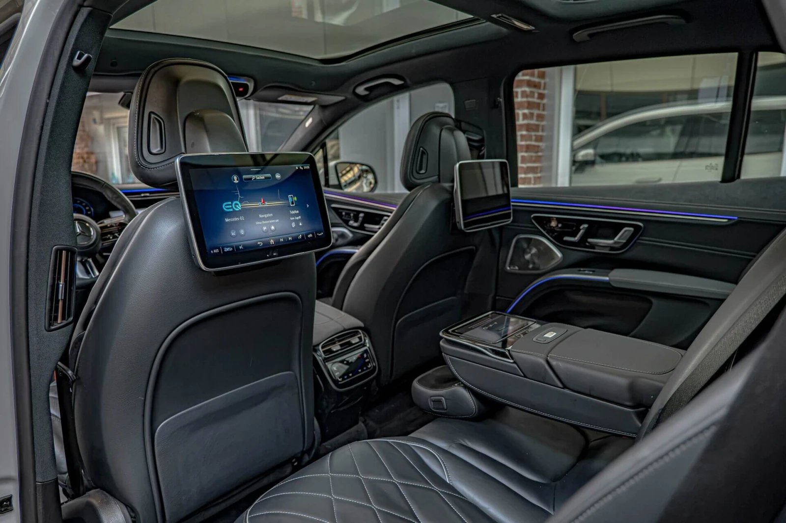 Mercedes-Benz EQS 450 4Matic/AMG Line/RSE/Hyper Screen/Burm./6+ 1/Об, снимка 9 - Автомобили и джипове - 55206879
