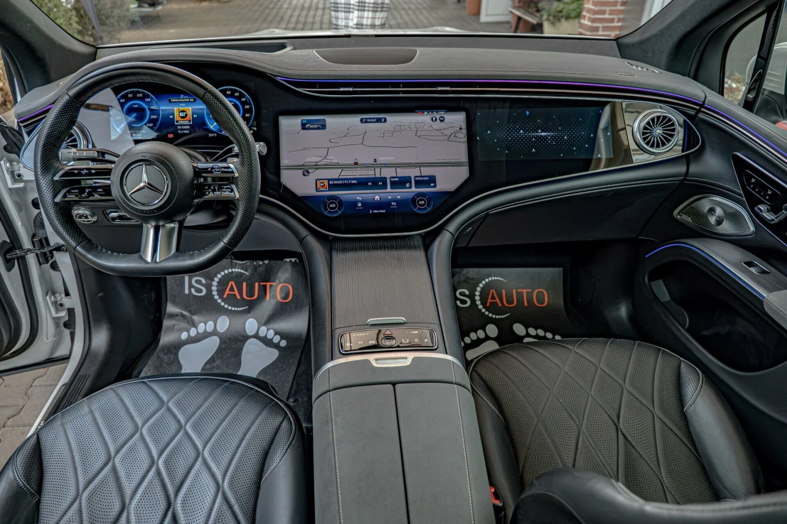Mercedes-Benz EQS 450 4Matic/AMG Line/RSE/Hyper Screen/Burm./6+ 1/Об, снимка 12 - Автомобили и джипове - 55206879
