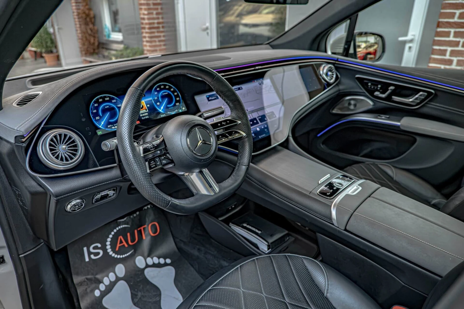 Mercedes-Benz EQS 450 4Matic/AMG Line/RSE/Hyper Screen/Burm./6+ 1/Об, снимка 7 - Автомобили и джипове - 55206879