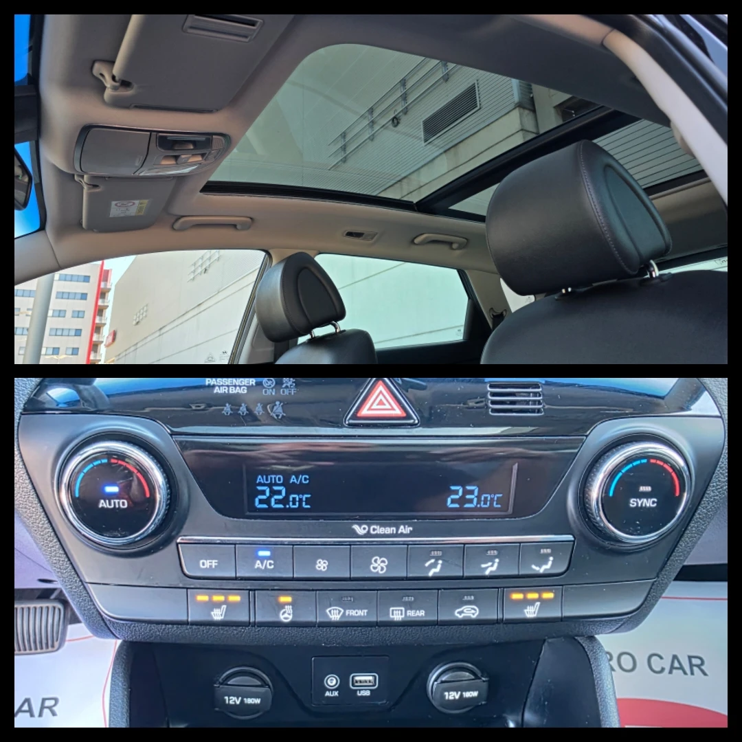 Hyundai Tucson 1.6 T.GDI * AVTOMAT* * 4WD* * VERTEX* * ШВЕЙЦАРИЯ, снимка 13 - Автомобили и джипове - 55197648