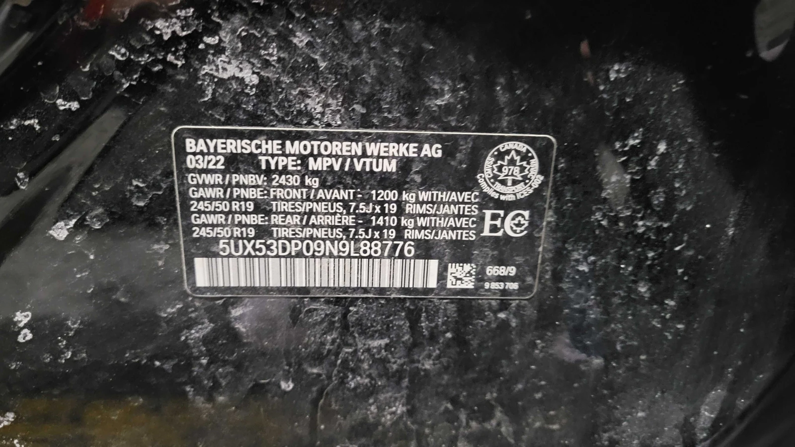 BMW X3 xDrive30i* CARFAX* ОТ ПРЕДСТАВИТЕЛСТВО НА BMW - изображение 10