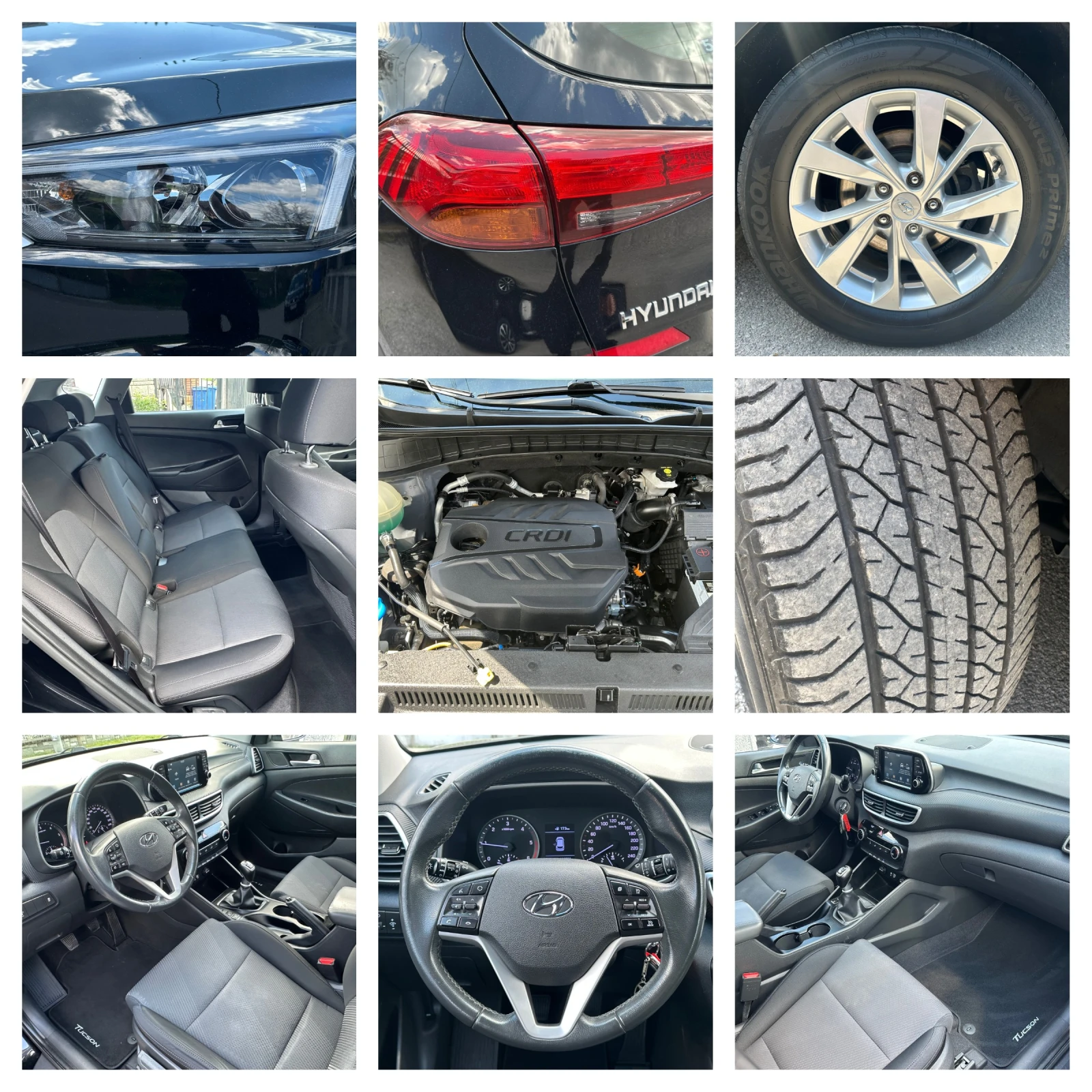 Hyundai Tucson 1.6D-116ks-FACELIFT-130000km-LED-PDC-KAMERA-EURO6D, снимка 16 - Автомобили и джипове - 54635830