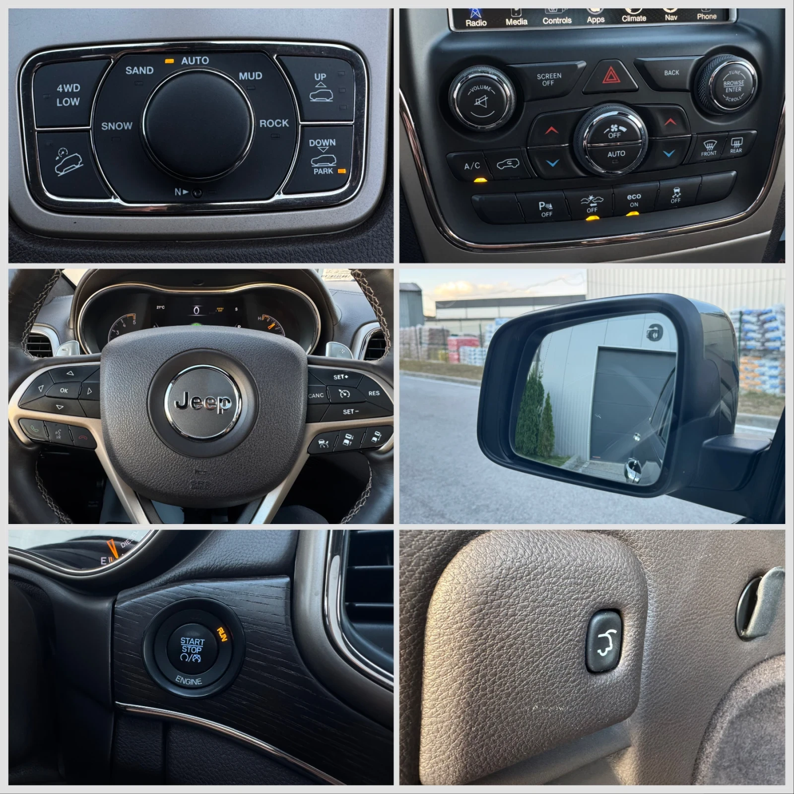 Jeep Grand cherokee 3.0CRDI Summit/FULL/Швейцария!!!, снимка 16 - Автомобили и джипове - 56215550