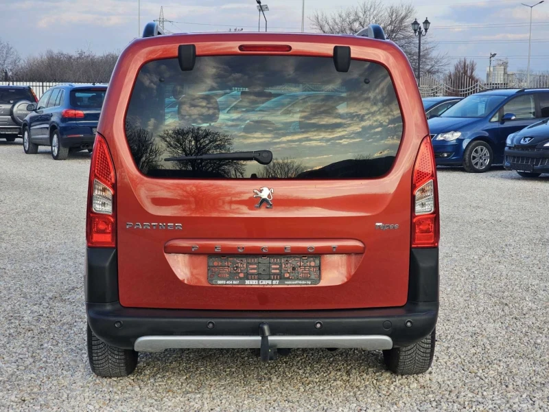 Peugeot Partner 1.6HDI/112к.с/TEPEE/КАТО НОВА, снимка 5 - Автомобили и джипове - 49120924