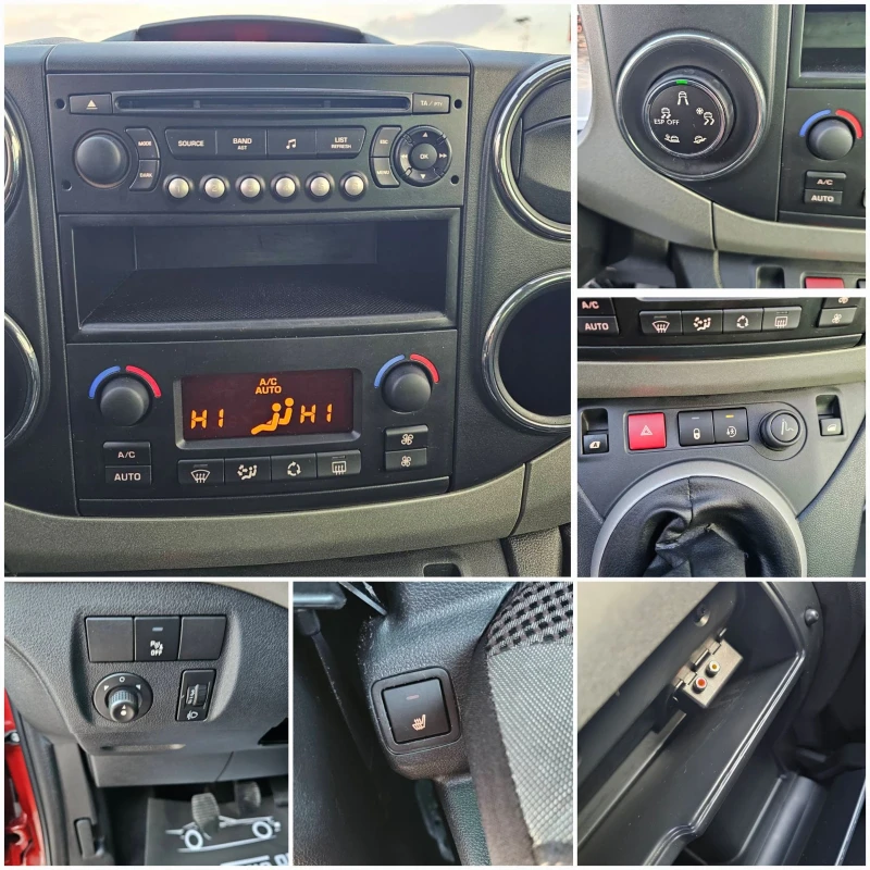 Peugeot Partner 1.6HDI/112к.с/TEPEE/КАТО НОВА, снимка 14 - Автомобили и джипове - 49120924