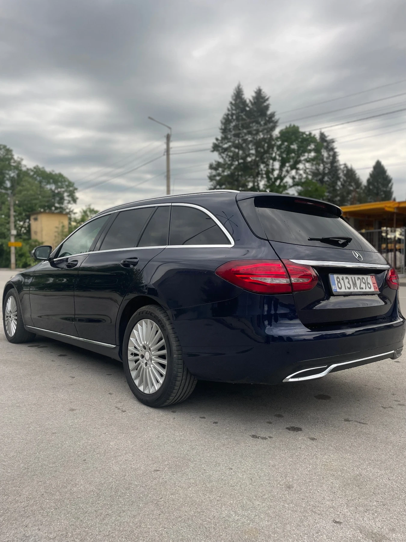 Mercedes-Benz C 220 Cdi 170hp avangarde full led camera кожа+ алкантар, снимка 8 - Автомобили и джипове - 55675752