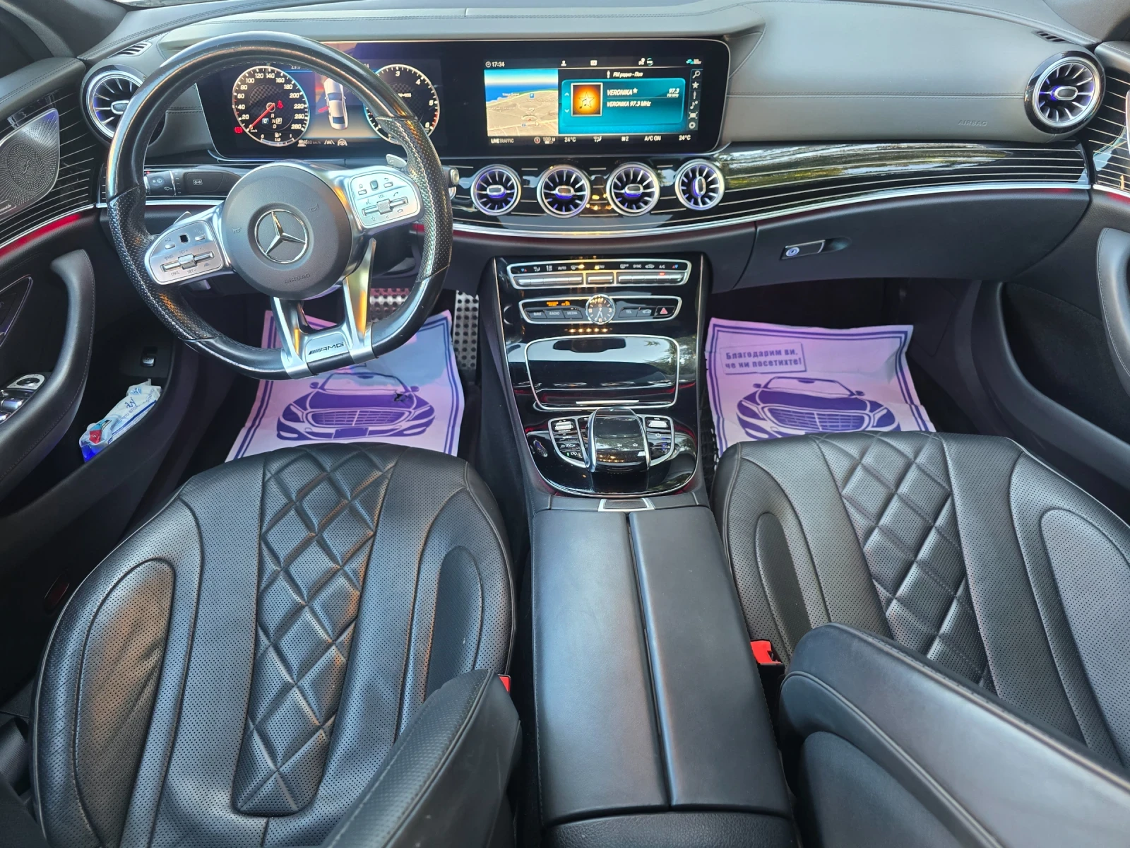 Mercedes-Benz CLS 350 CDI-EDITION1-BURMESTER-AMG-LINE-4MATIC-360 KAMERA, снимка 11 - Автомобили и джипове - 55852479