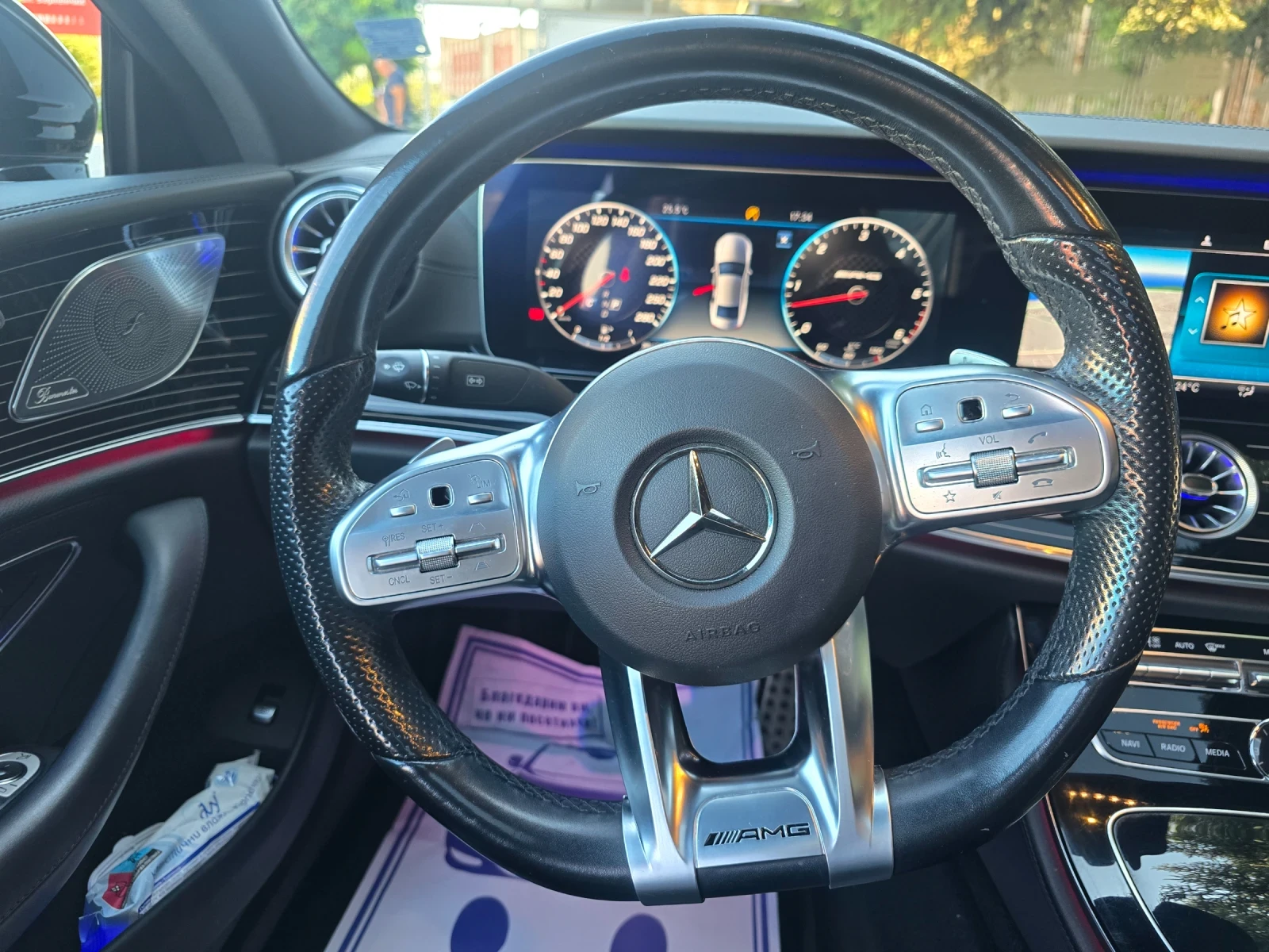 Mercedes-Benz CLS 350 CDI-EDITION1-BURMESTER-AMG-LINE-4MATIC-360 KAMERA, снимка 12 - Автомобили и джипове - 55852479
