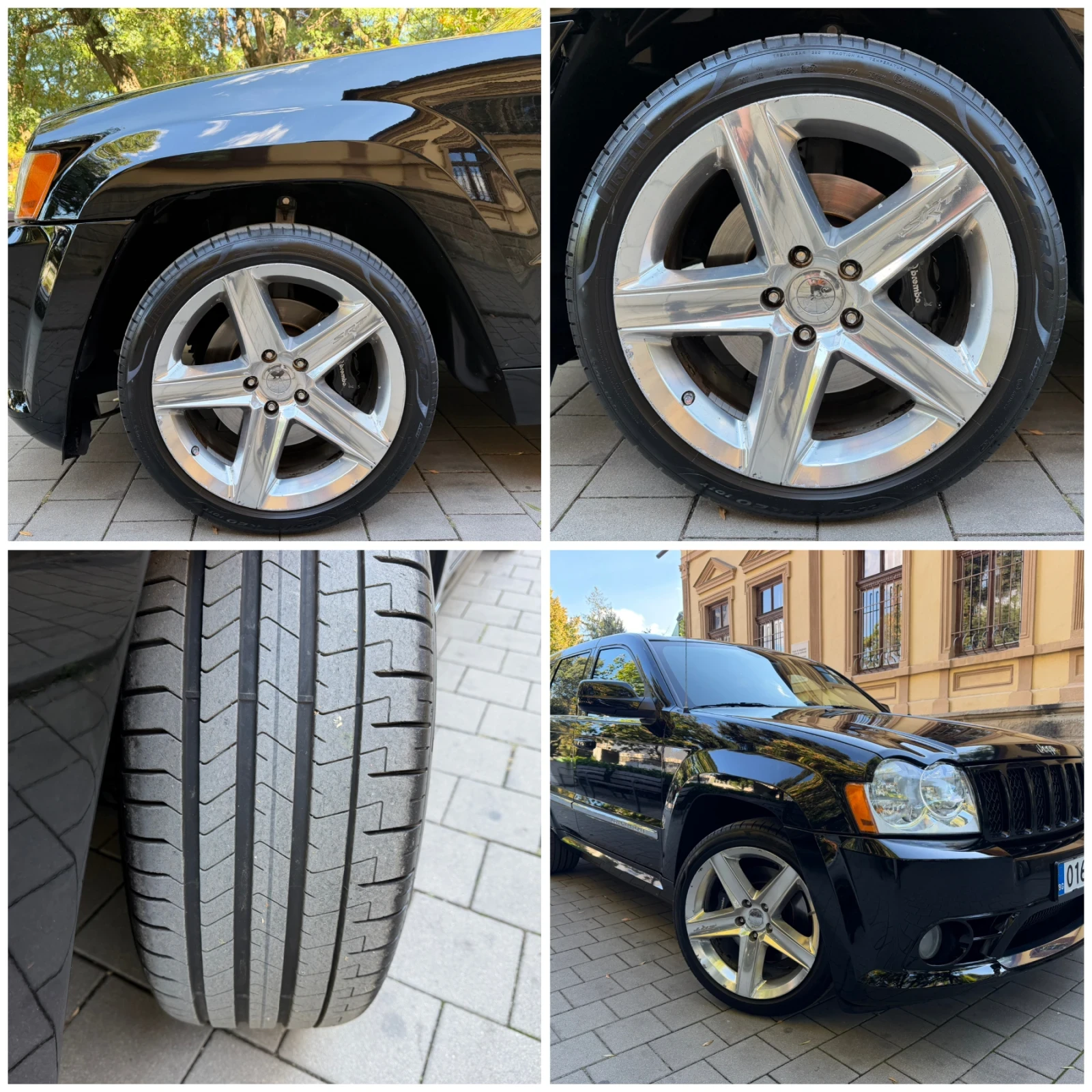Jeep Grand cherokee SRT* КАТО НОВ* ШВЕЙЦАРИЯ* , снимка 15 - Автомобили и джипове - 56261364