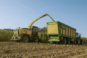 Комбайн Krone Big X, снимка 11